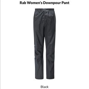 NWOT! Rab Women’s Downpour Pant, Size Small